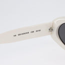 GUCCI Sunglasses plastic White Auth bs33421-10