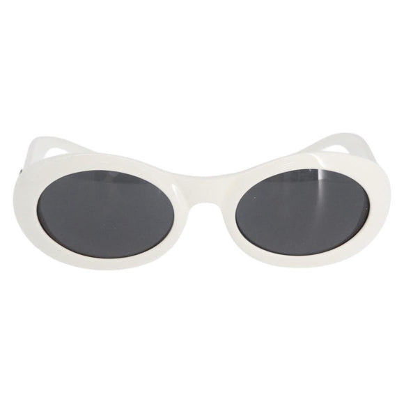 GUCCI Sunglasses plastic White Auth bs33421