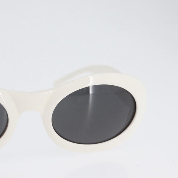 GUCCI Sunglasses plastic White Auth bs33421