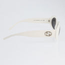 GUCCI Sunglasses plastic White Auth bs33421-6