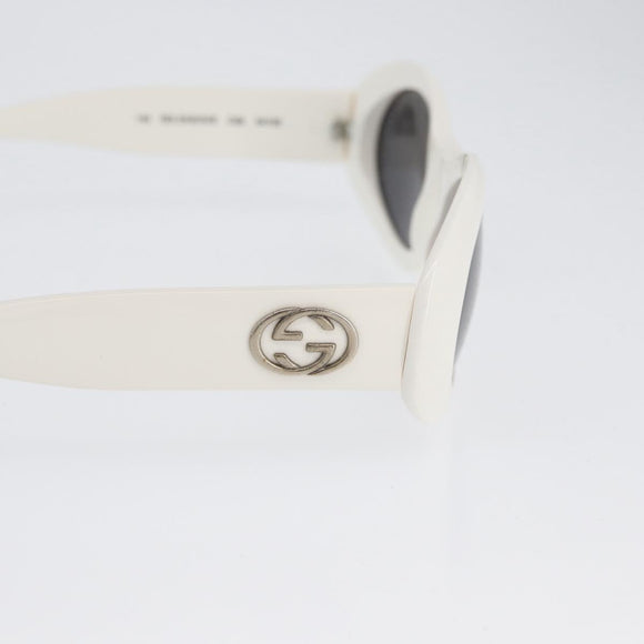 GUCCI Sunglasses plastic White Auth bs33421