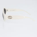 GUCCI Sunglasses plastic White Auth bs33421-8