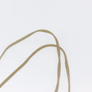 CHANEL Rugzak Satijn Wit Zilverkleurige CC Auth bs33422-15