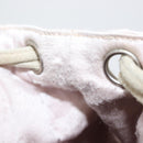 CHANEL Rugzak Satijn Wit Zilverkleurige CC Auth bs33422-11