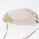 CHANEL Rugzak Satijn Wit Zilverkleurige CC Auth bs33422-3
