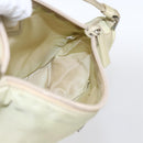 PRADA Accessoire-Etui Nylon Beige Silber Auth bs33423-20