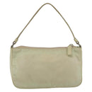 PRADA Accessoire-Etui Nylon Beige Silber Auth bs33423-2