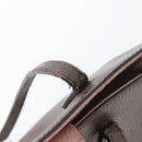 GUCCI Tote Bag Leather Brown Gold 354408 Auth bs33432-10