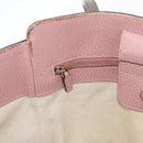 GUCCI Tote Bag Leather Brown Gold 354408 Auth bs33432-21