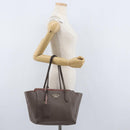 GUCCI Tote Bag Leather Brown Gold 354408 Auth bs33432-23