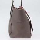 GUCCI Tote Bag Leather Brown Gold 354408 Auth bs33432-4