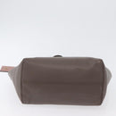 GUCCI Tote Bag Leather Brown Gold 354408 Auth bs33432-5