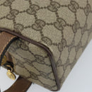 GUCCI GG Supreme Clutch Bag PVC Leather Beige Gold 014 58 6086 Auth bs33434-14