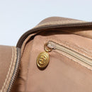 GUCCI GG Supreme Clutch Bag PVC Leather Beige Gold 014 58 6086 Auth bs33434-22