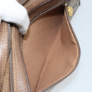 GUCCI GG Supreme Clutch Bag PVC Leather Beige Gold 014 58 6086 Auth bs33434-26