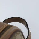 GUCCI GG Supreme Clutch Bag PVC Leather Beige Gold 014 58 6086 Auth bs33434-8
