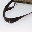 GUCCI GG Canvas Shoulder Bag Beige Silver 114273 Auth bs33435-8