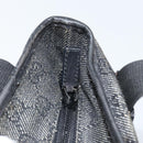 GUCCI GG Canvas Tote Bag Black Silver 28893 Auth bs33436-10