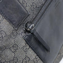 GUCCI GG Canvas Tote Bag Black Silver 28893 Auth bs33436-24