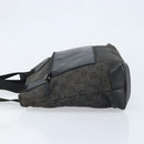 GUCCI GG Canvas Tote Bag Black Silver 28893 Auth bs33436-4