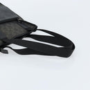 GUCCI GG Canvas Tote Bag Black Silver 28893 Auth bs33436-7
