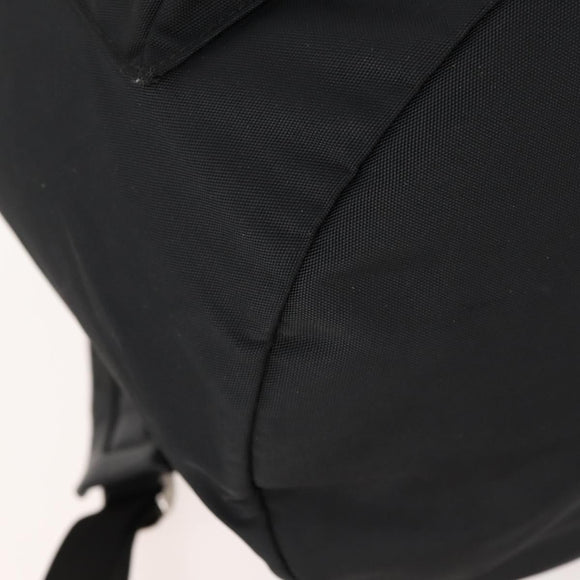 GUCCI Backpack Nylon Black Silver 019 0585 Auth bs33437