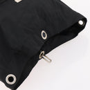 GUCCI Backpack Nylon Black Silver 019 0585 Auth bs33437-18