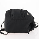 GUCCI Backpack Nylon Black Silver 019 0585 Auth bs33437-4