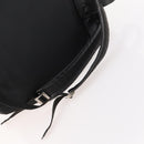 GUCCI Backpack Nylon Black Silver 019 0585 Auth bs33437-9