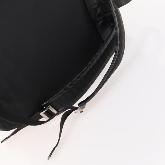 GUCCI Backpack Nylon Black Silver 019 0585 Auth bs33437