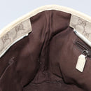 GUCCI GG Supreme Tote Bag PVC Beige Silver 181086 Auth bs33438-20