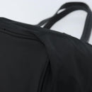 PRADA Hand Bag Nylon Black Silver Auth bs33442-15