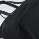 PRADA Hand Bag Nylon Black Silver Auth bs33442-16