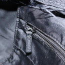 PRADA Hand Bag Nylon Black Silver Auth bs33442-21