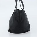 PRADA Hand Bag Nylon Black Silver Auth bs33442-3