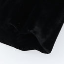 PRADA Hand Bag Velor Black Silver Auth bs33444-17