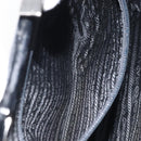 PRADA Hand Bag Velor Black Silver Auth bs33444-23