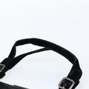 PRADA Hand Bag Velor Black Silver Auth bs33444-8