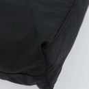 PRADA Hand Bag Nylon Black Silver Auth bs33445-17