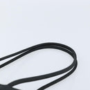 PRADA Hand Bag Nylon Black Silver Auth bs33445-14