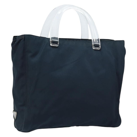 PRADA Hand Bag Nylon Navy Auth bs33446