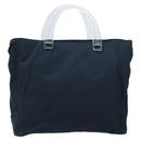 PRADA Hand Bag Nylon Navy Auth bs33446-13