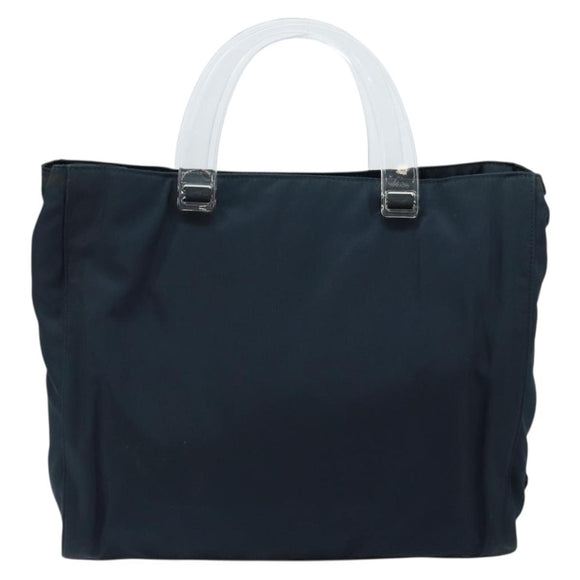 PRADA Hand Bag Nylon Navy Auth bs33446