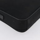 PRADA Hand Bag Nylon Black Silver Auth bs33447-16