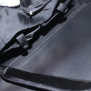 PRADA Hand Bag Nylon Black Silver Auth bs33447-11