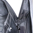 PRADA Hand Bag Nylon Black Silver Auth bs33447-20