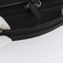 PRADA Hand Bag Nylon Black Silver Auth bs33447-7