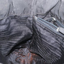 PRADA Hand Bag Nylon Black Silver Auth bs33448-23