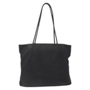 PRADA Hand Bag Nylon Black Silver Auth bs33448-2