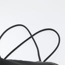 PRADA Hand Bag Nylon Black Silver Auth bs33448-14